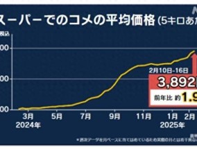 日本米价持续猛涨 民众：真吃不消了！