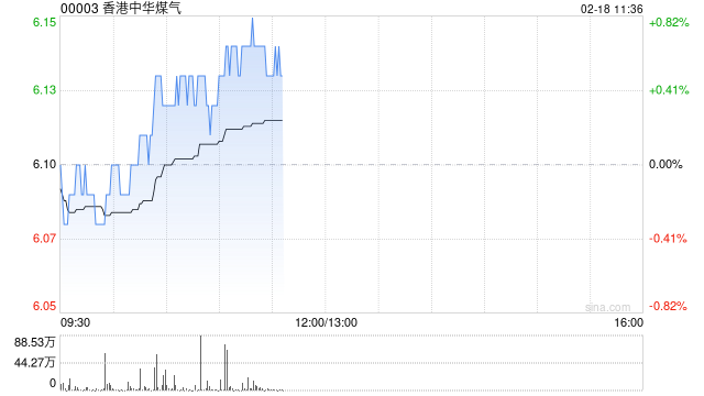 中银国际：维持香港中华煤气“买入”评级 目标价下调至7.11港元